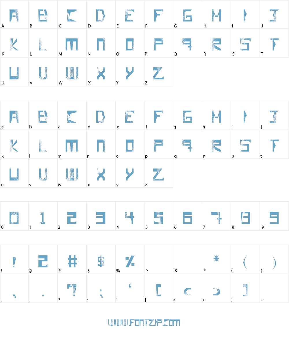 Luis Smart TX Font Character